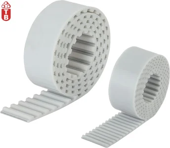 تفاوت تسمه تایم دندانه گرد با دندانه ذوزنقه ای در ماشینآلات 2 تفاوت تسمه تایم دندانه ذوزنقه ای با تسمه تایم دندانه گرد